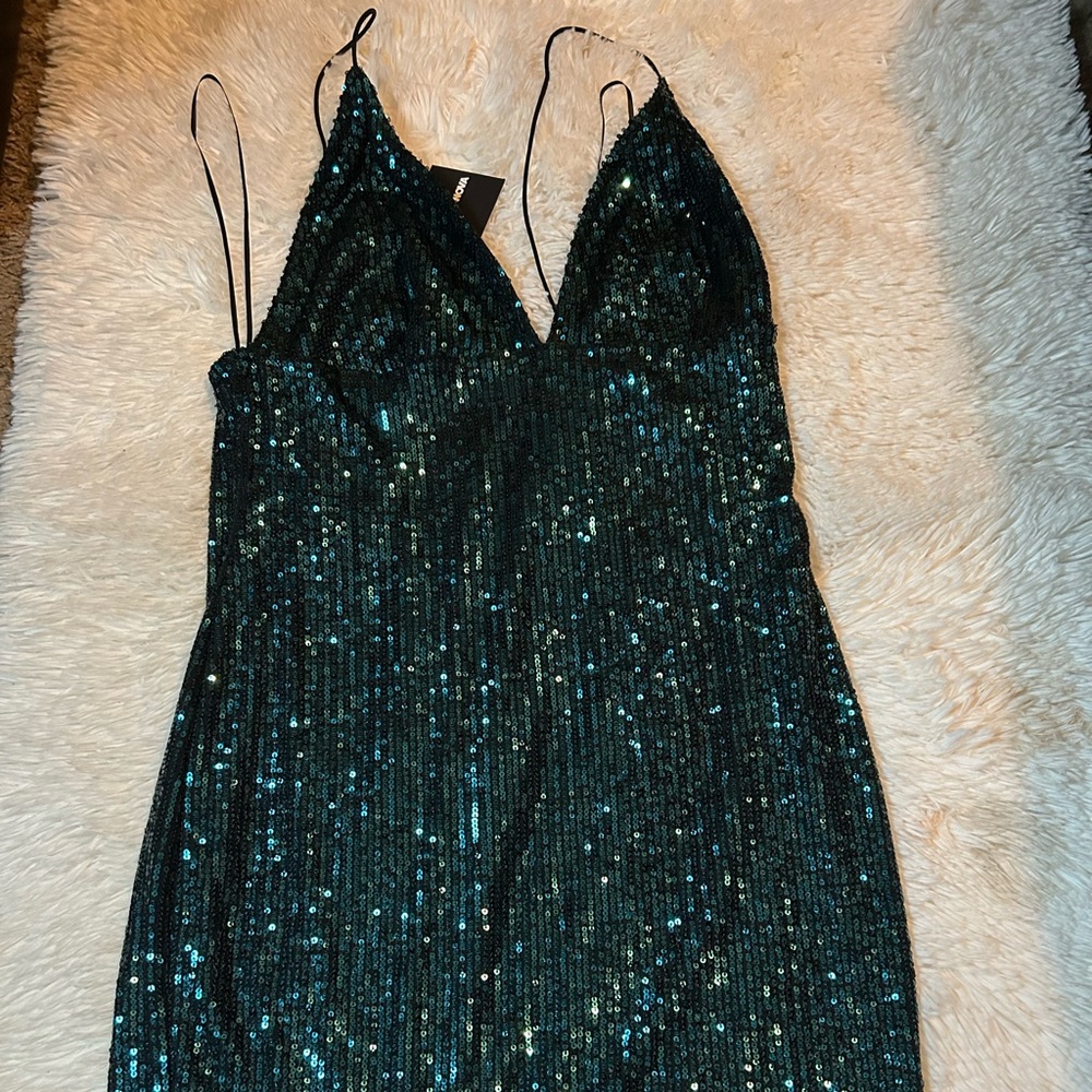 Sequin mini dress
